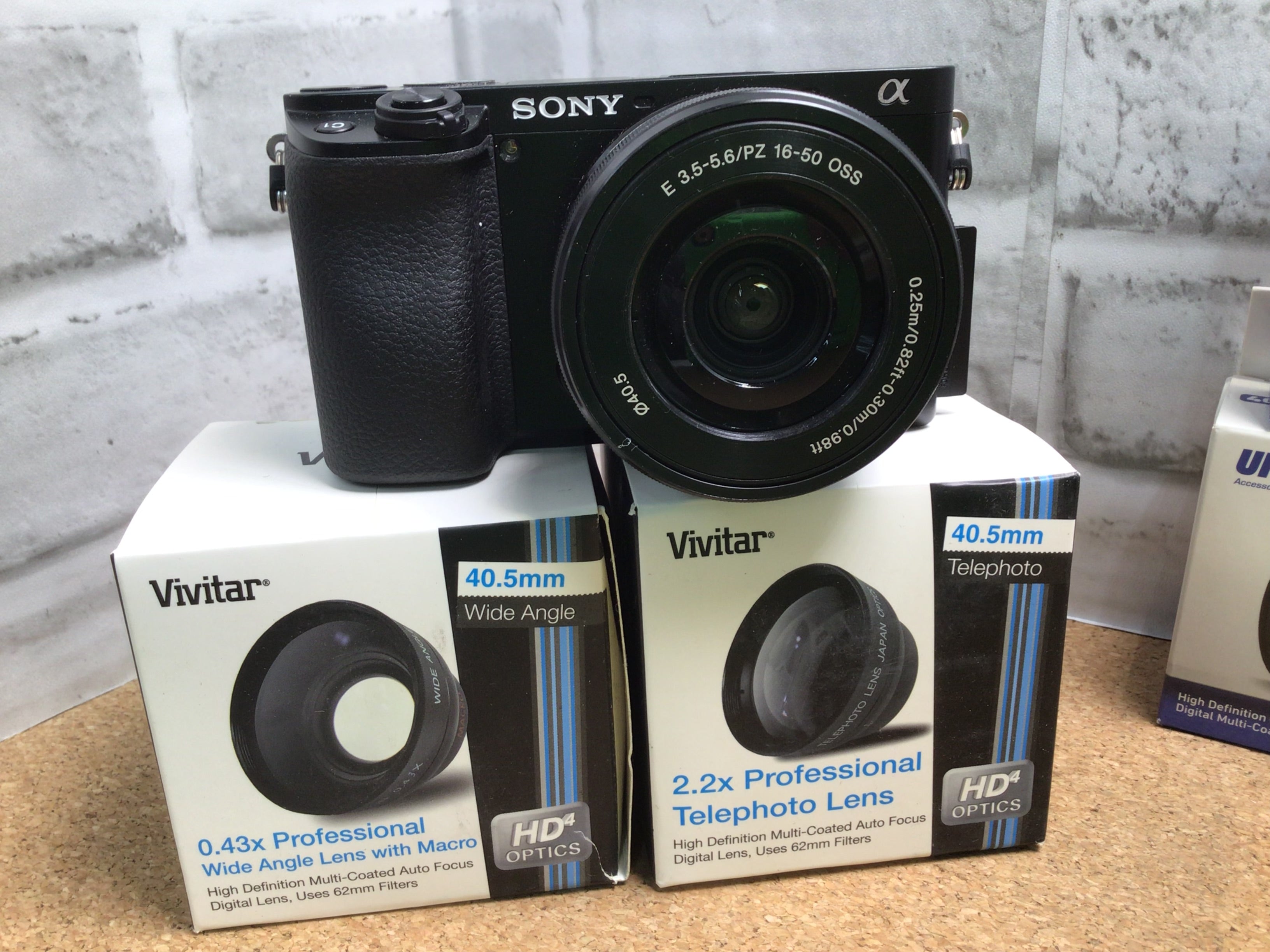 Sony Alpha A6100 Mirrorless Camera with 16-50mm Zoom Lens & Accessories (7918507327726)